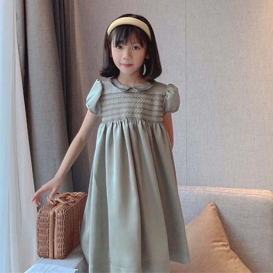 baby dresses 2022 New spring summer kids dress sweet baby girls clothes Matcha Green Hand Pleated Dress
baby dresses 2022 New spring summer kids dress sweet baby girls clothes Matcha Green Hand Pleated Dress