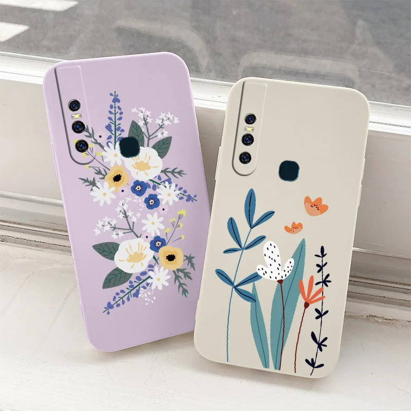 Literary Flowers Phone Case For VIVO Y20i Y20 Y20S Y12S Y30 Y33S Y12 Y15 Y17 Y19 Y21 Y21S S1 Pro Y91 Y91i Y93 Y95 Silicone Cover
Literary Flowers Phone Case For VIVO Y20i Y20 Y20S Y12S Y30 Y33S Y12 Y15 Y17 Y19 Y21 Y21S S1 Pro Y91 Y91i Y93 Y95 Silicone Cover