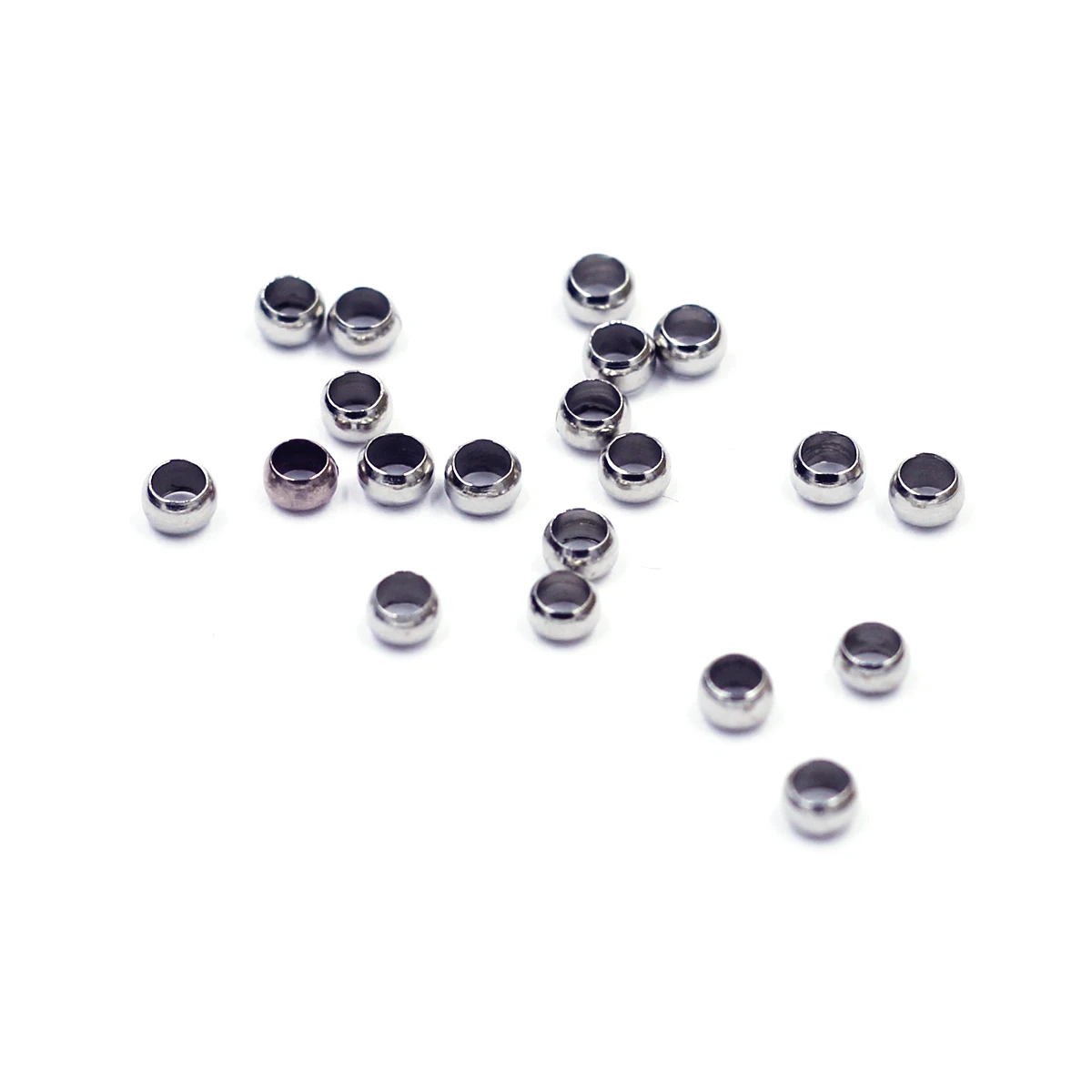Silver Tone Ball Crimp End Stopper Spacer Beads Alloy Round For Charms Bracelets Jewelry DIY Making Finding 3mm
Silver Tone Ball Crimp End Stopper Spacer Beads Alloy Round For Charms Bracelets Jewelry DIY Making Finding 3mm