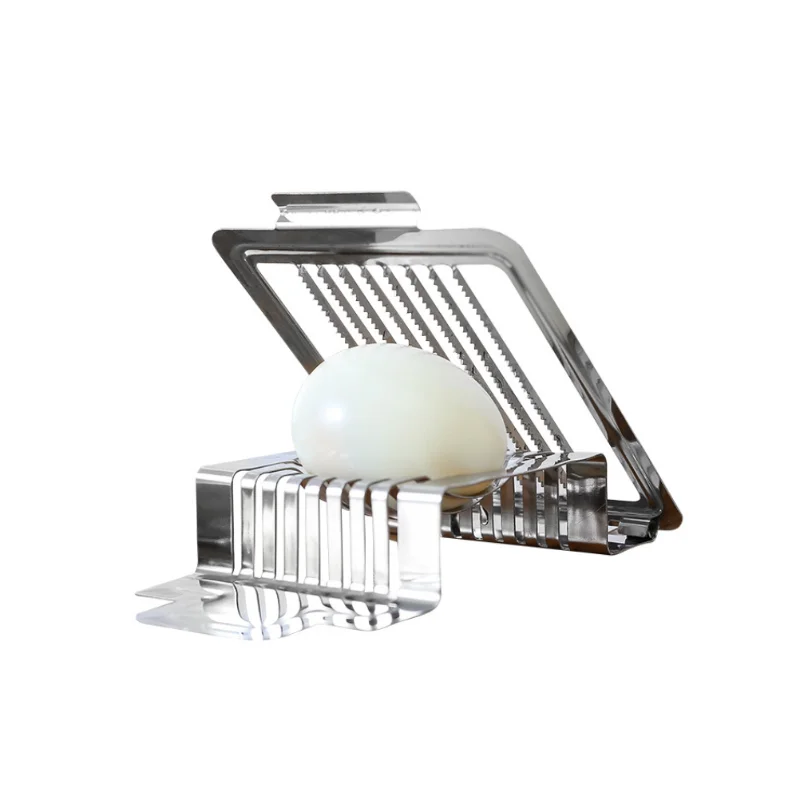 Stainless Steel Egg Cutter Wire Egg Slicer for Hard Boiled Eggs Kitchen Accessories Kitchen Gadgets and Accessories
Stainless Steel Egg Cutter Wire Egg Slicer for Hard Boiled Eggs Kitchen Accessories Kitchen Gadgets and Accessories