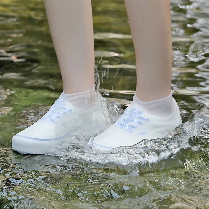 1 Pair Reusable Latex Waterproof Rain Shoes Covers Slip-resistant Rubber Rain Boot Overshoes S/M/L Shoes Accessories
1 Pair Reusable Latex Waterproof Rain Shoes Covers Slip-resistant Rubber Rain Boot Overshoes S/M/L Shoes Accessories