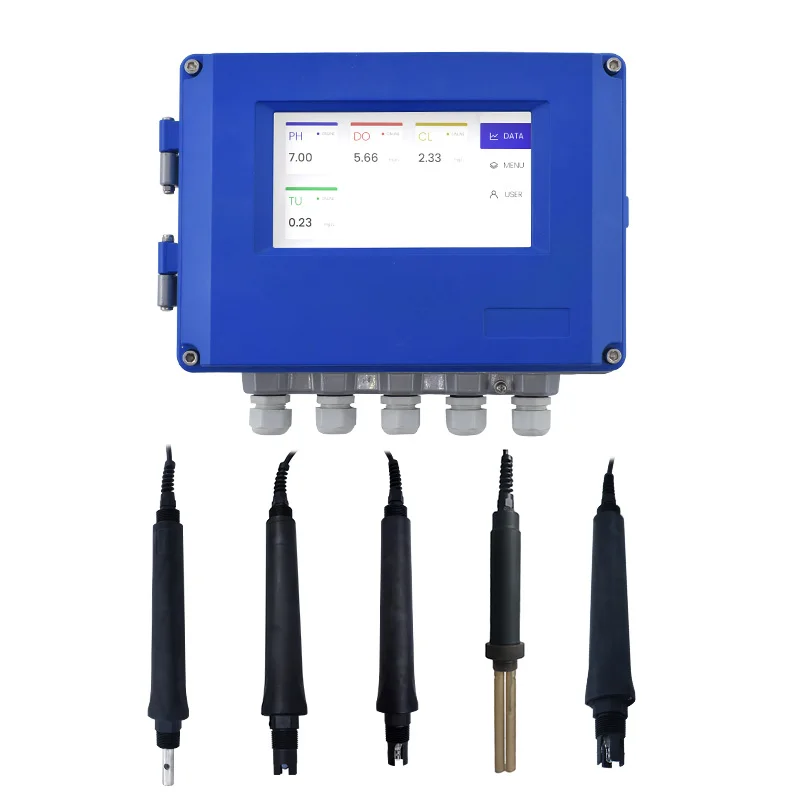 WQ750 Online Water Analyzer Water Quality Monitoring Sensors Multi-parameter Water Quality Analyzer
WQ750 Online Water Analyzer Water Quality Monitoring Sensors Multi-parameter Water Quality Analyzer