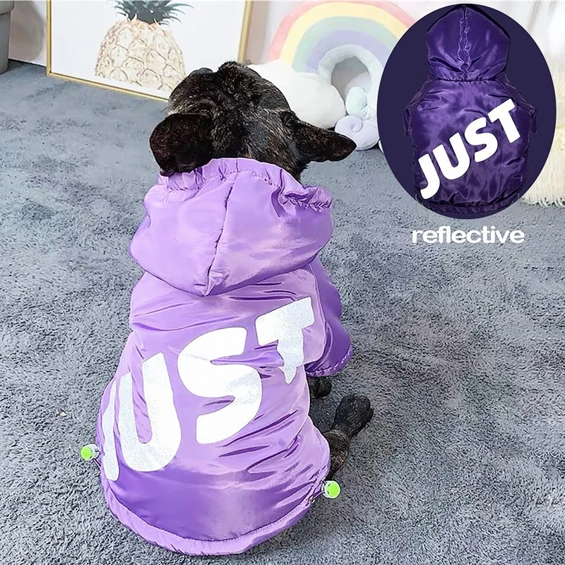 Designer Pet Dog Clothes Waterproof Reflective Hoodie Dachshund Pug Coat Luxury Puppy Clothes French Bulldog Medium Dog Clothes
Designer Pet Dog Clothes Waterproof Reflective Hoodie Dachshund Pug Coat Luxury Puppy Clothes French Bulldog Medium Dog Clothes