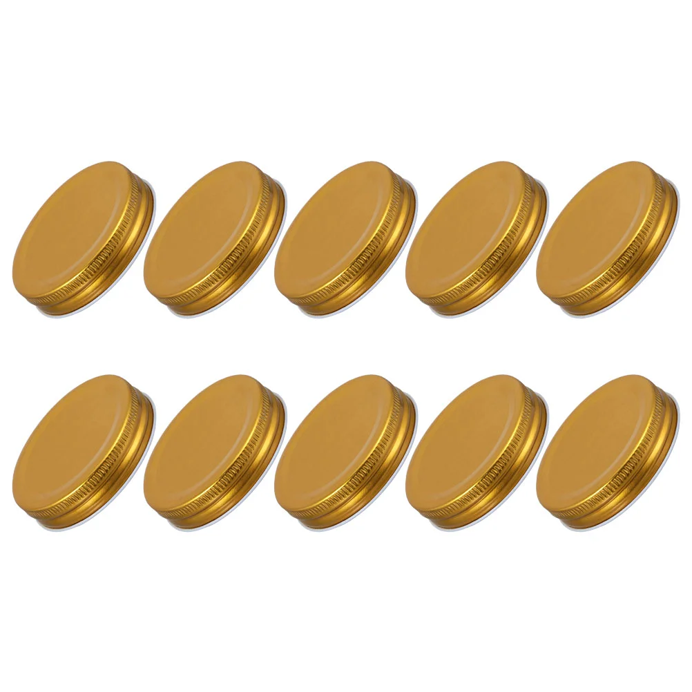10 Pcs Tinplate Cover Mason Jar Lid Convenient Covers Wide Mouth Practical Sturdy Canning Lids Regular
10 Pcs Tinplate Cover Mason Jar Lid Convenient Covers Wide Mouth Practical Sturdy Canning Lids Regular