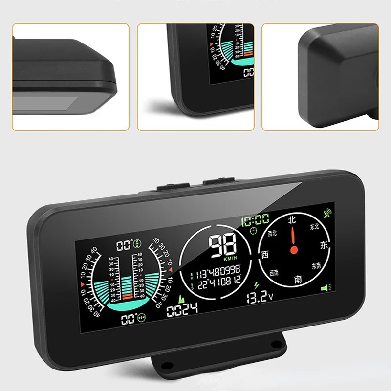 Outdoor Camping Activities Car Compass Speedometer GPS Digital Inclinometer Auto Off-Road Accessories
Outdoor Camping Activities Car Compass Speedometer GPS Digital Inclinometer Auto Off-Road Accessories
