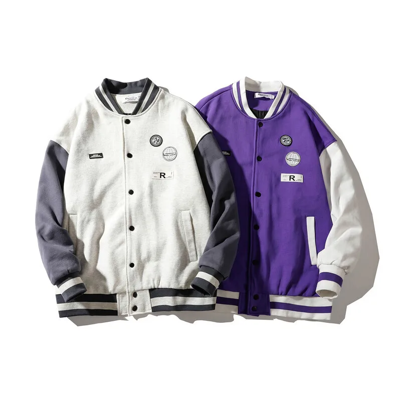 Sleeve Patchwork Baseball Shirts Mens Fashion Trends Sportswear Teenage Korean Style Spring Jackets School Casual Uniform Jacket
Sleeve Patchwork Baseball Shirts Mens Fashion Trends Sportswear Teenage Korean Style Spring Jackets School Casual Uniform Jacket