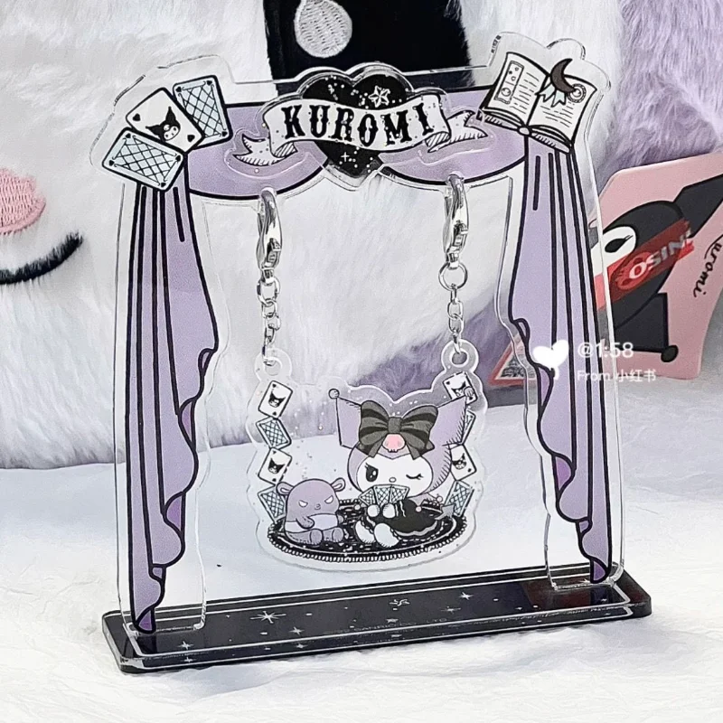 Sanrio Anime Kuromi Pachacco HelloKitty Mymelody Swing Standing Card Cartoon Cute Creative Small Toys Desktop Decorations Gifts
Sanrio Anime Kuromi Pachacco HelloKitty Mymelody Swing Standing Card Cartoon Cute Creative Small Toys Desktop Decorations Gifts
