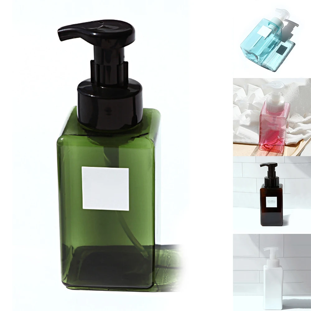 450ml Foam Hand Washing Press Foam Bottle Travel Plastic Transparent Empty Liquid Shower Gel Foam Pump Head Spray Bottle
450ml Foam Hand Washing Press Foam Bottle Travel Plastic Transparent Empty Liquid Shower Gel Foam Pump Head Spray Bottle