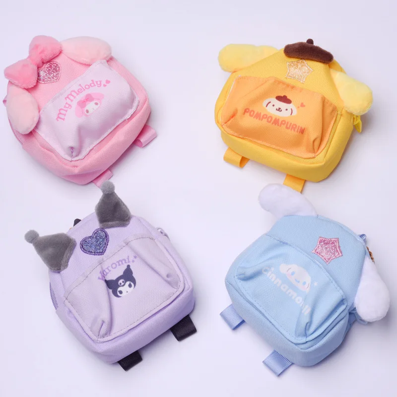 Новинка Sanrio Kuromi My Melody Cinnamoroll Подвеска для ключей кошелек для монет маленькая школьная сумка мультяшная кавайная мини креативная милая форма подарок
Новинка Sanrio Kuromi My Melody Cinnamoroll Подвеска для ключей кошелек для монет маленькая школьная сумка мультяшная кавайная мини креативная милая форма подарок