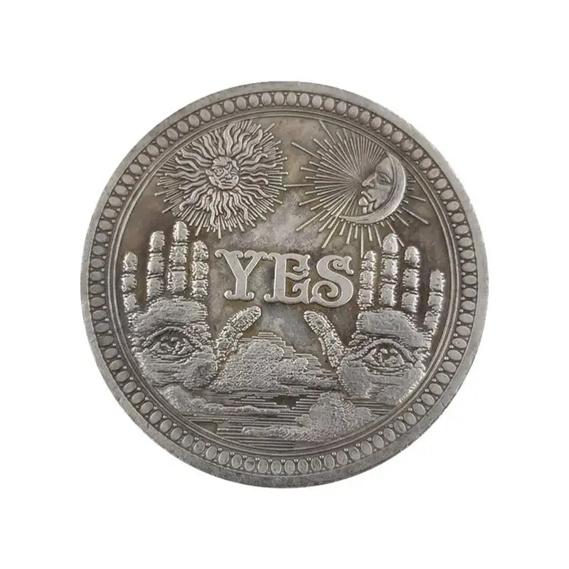 Yes Or No Skull Commemorative Coin Souvenir Challenge Collectible Coin Collection Art Craft Select Difficulty Accessory Supplies
Yes Or No Skull Commemorative Coin Souvenir Challenge Collectible Coin Collection Art Craft Select Difficulty Accessory Supplies