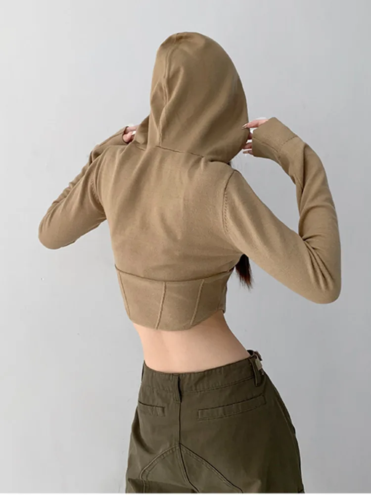 WOMENGAGA Sports Blogger Slim Hooded Sweatshirt Female Autumn Winter Hot Girl High Waist Closing Short Long Sleeve JDUF
WOMENGAGA Sports Blogger Slim Hooded Sweatshirt Female Autumn Winter Hot Girl High Waist Closing Short Long Sleeve JDUF