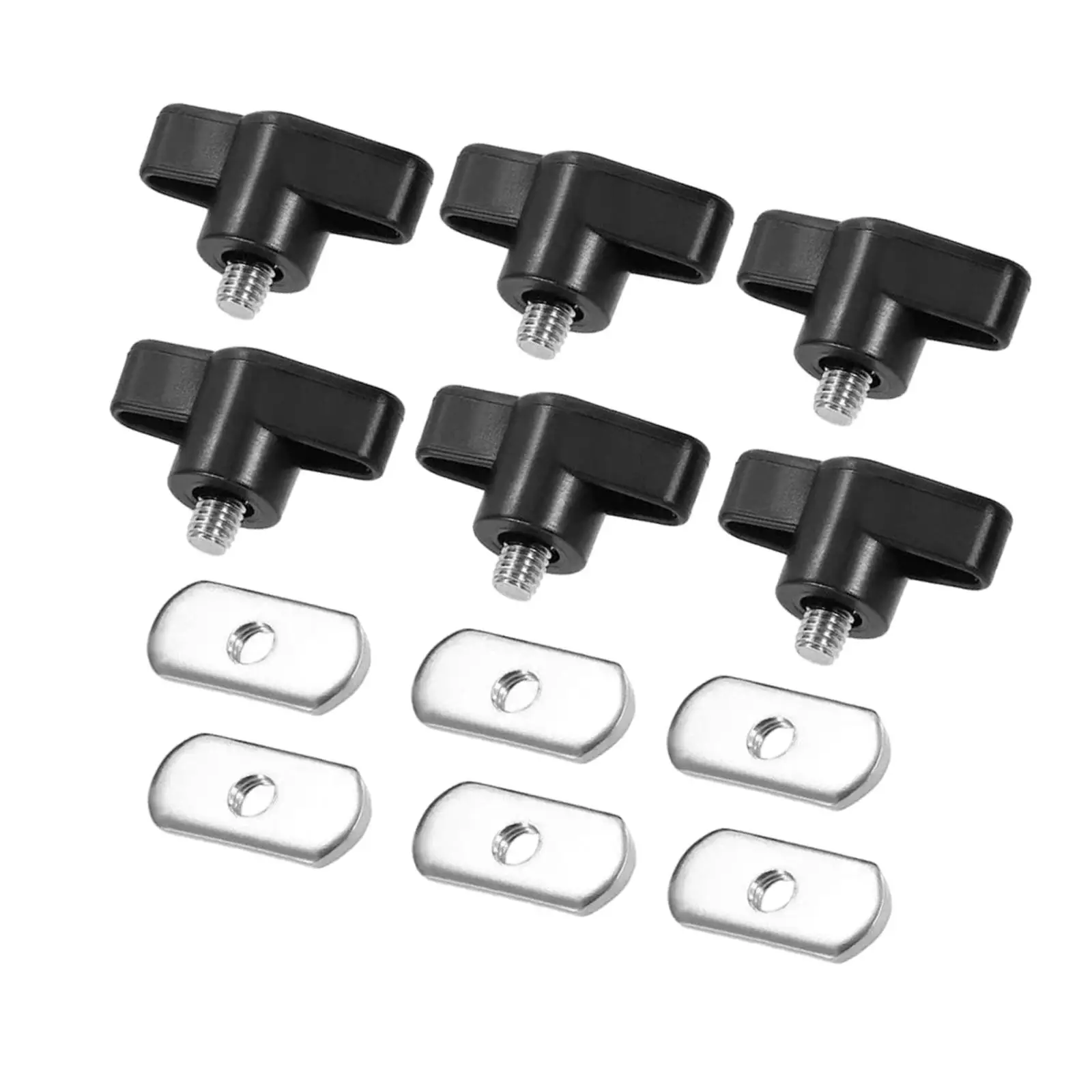 6 Pack Kayak Screws Nuts Replacement Kit Kayak Track Mounting System Kayak Rail Screws Hardware for Rowing Kayaks Dinghy Boats
6 Pack Kayak Screws Nuts Replacement Kit Kayak Track Mounting System Kayak Rail Screws Hardware for Rowing Kayaks Dinghy Boats