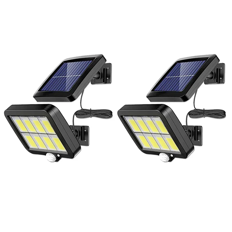2Pc 2000 Lumen 160 LEDs Solar Wall Lights IP65 Waterproof Wired Motion Sensor Security Flood Light 360 Degree Adjustable
2Pc 2000 Lumen 160 LEDs Solar Wall Lights IP65 Waterproof Wired Motion Sensor Security Flood Light 360 Degree Adjustable