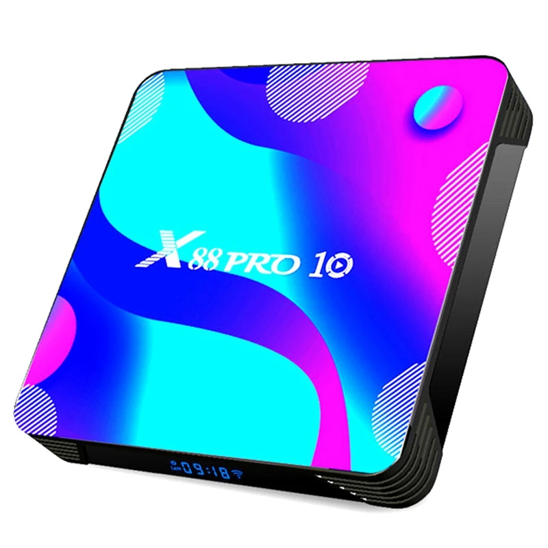 Приставка Смарт-ТВ X88, Android 10,0, 4 + 32 ГБ, 4 ядра, 2,4 ГГц/5 ГГц, Wi-Fi, 4K, Bluetooth 4,0 (вилка стандарта США)
Приставка Смарт-ТВ X88, Android 10,0, 4 + 32 ГБ, 4 ядра, 2,4 ГГц/5 ГГц, Wi-Fi, 4K, Bluetooth 4,0 (вилка стандарта США)