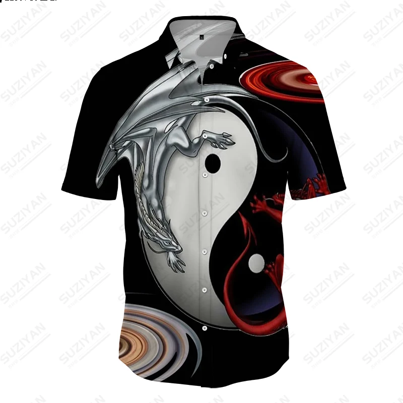 Men's Shirt Creative Design Sense Printing Short Sleeve Shirt Men's Fashion Casual Men's Top Short Sleeve T-shirt Street T-shirt
Men's Shirt Creative Design Sense Printing Short Sleeve Shirt Men's Fashion Casual Men's Top Short Sleeve T-shirt Street T-shirt