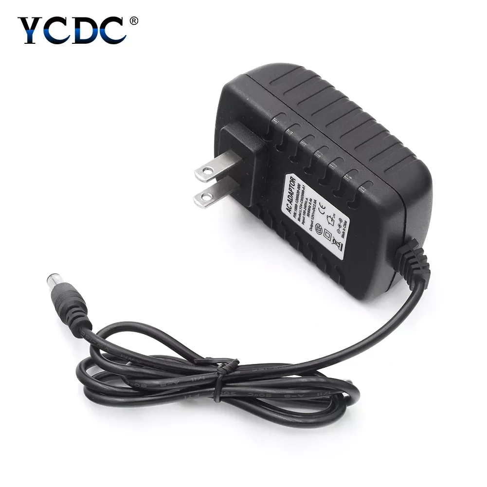 AC 100-240V to DC 12V 2A Switching Power Supply Converter Adapter 5.5x2.1mm EU US UK AU Plug For CCTV Camera Routers
AC 100-240V to DC 12V 2A Switching Power Supply Converter Adapter 5.5x2.1mm EU US UK AU Plug For CCTV Camera Routers