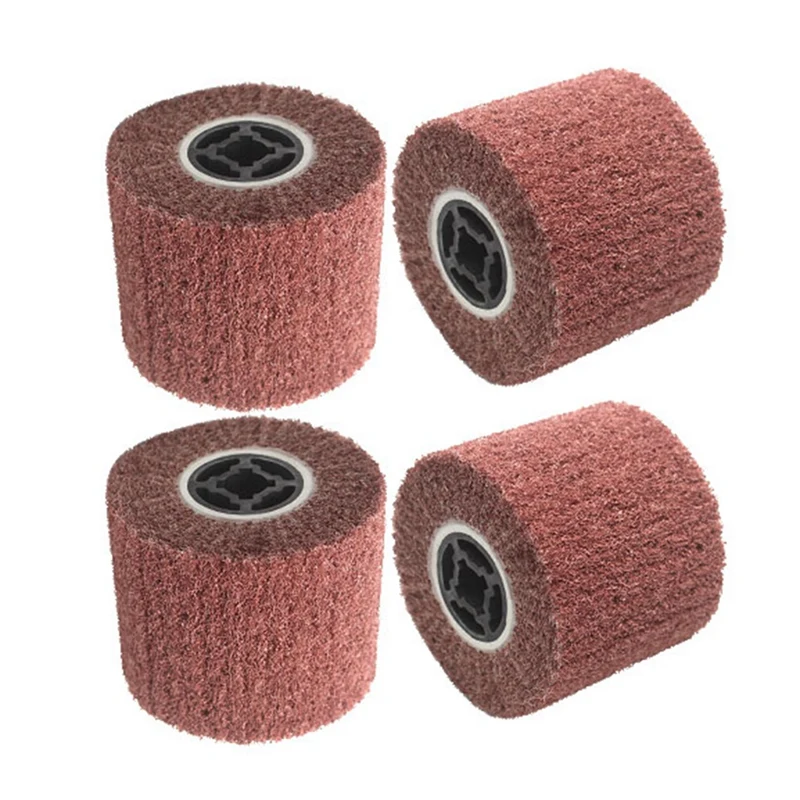 4Pcs Polishing Machine Wire Drawing Polishing Wheel Set 60 80 100 120 
4Pcs Polishing Machine Wire Drawing Polishing Wheel Set 60 80 100 120