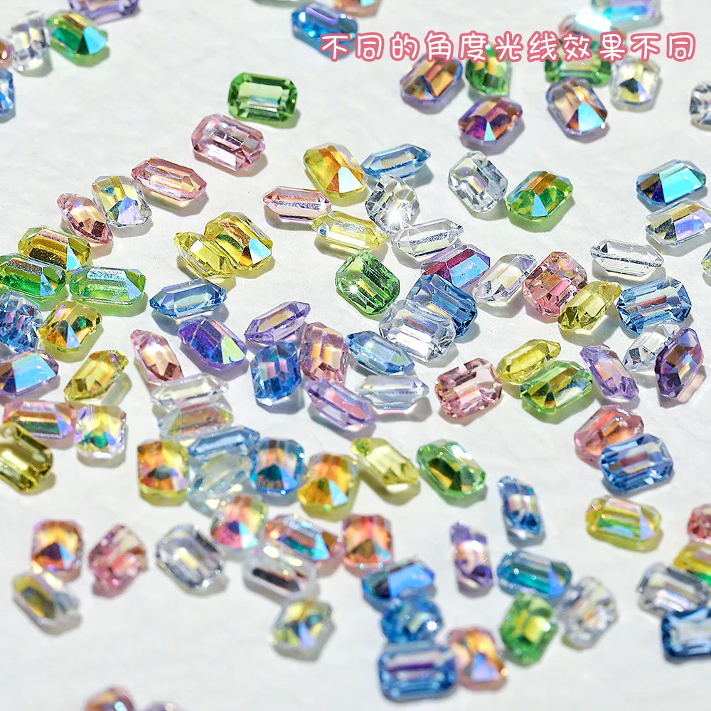 Three-dimensional Polygonal Manicure Nails Rhinestone Decoration 50pcs/set Korean Kawaii 6-grid Mixed Pack Nail Charms
Three-dimensional Polygonal Manicure Nails Rhinestone Decoration 50pcs/set Korean Kawaii 6-grid Mixed Pack Nail Charms