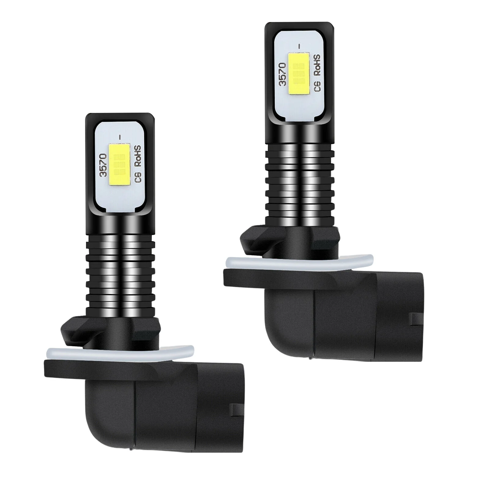 2Pcs 6000K White Car Fog Lights Super Bright LED Fog Lights 80W Auto Fog Lamp With 360-degree Illumination Convenient To Use
2Pcs 6000K White Car Fog Lights Super Bright LED Fog Lights 80W Auto Fog Lamp With 360-degree Illumination Convenient To Use