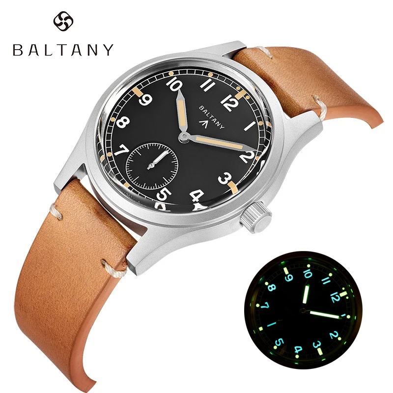 Baltany Watch Small Seconds Vintage Watch Men Quartz Sapphire 100m Bubble Mirror Army Dirty Dozen Military Wristwatches
Baltany Watch Small Seconds Vintage Watch Men Quartz Sapphire 100m Bubble Mirror Army Dirty Dozen Military Wristwatches