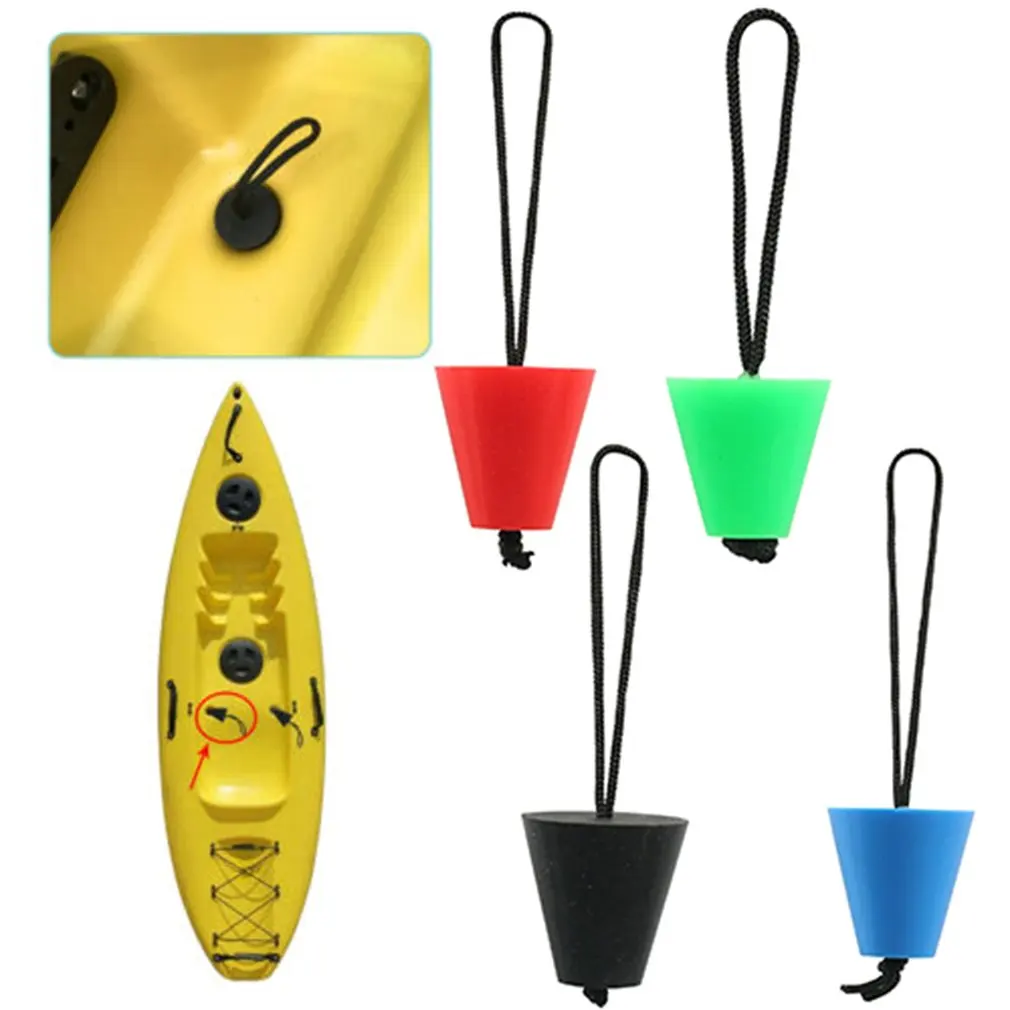 4Pcs Universal Kayak Scupper Plug Kit Silicone Scupper Plugs Canoe Drain Holes Stopper Bungs With Lanyard
4Pcs Universal Kayak Scupper Plug Kit Silicone Scupper Plugs Canoe Drain Holes Stopper Bungs With Lanyard