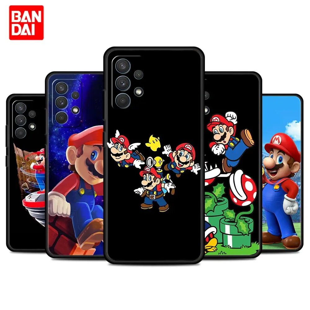 Super Mario Game Cute Cover Case for Samsung Galaxy A12 A51 A21s A02 A02s A22 A32 A52 A72 4G 5G Bag Capa Armor Phone
Super Mario Game Cute Cover Case for Samsung Galaxy A12 A51 A21s A02 A02s A22 A32 A52 A72 4G 5G Bag Capa Armor Phone