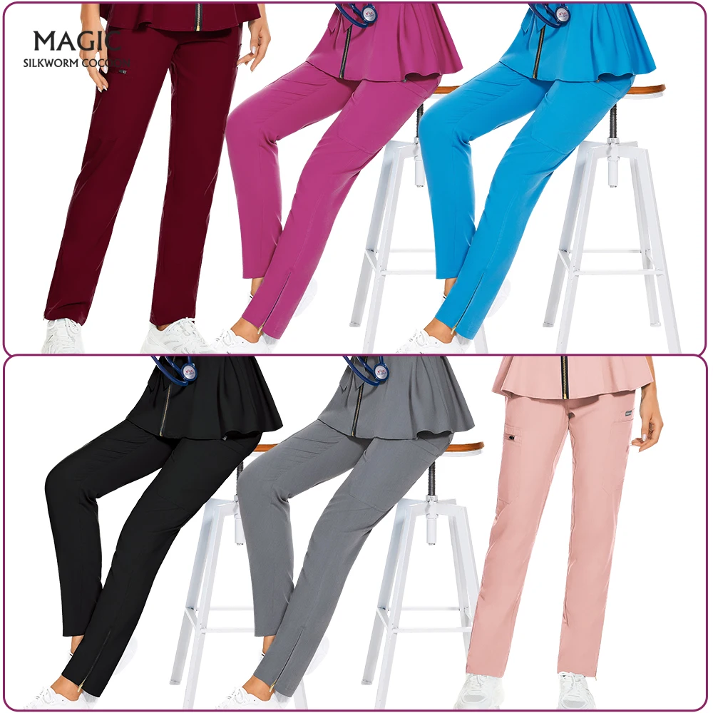 Wholesale Medical PantsFashion Scrub Pants Hospital Uniform Solid Color Unisex Surgical Gown Pocket Bottoms Medical Accessories
Wholesale Medical PantsFashion Scrub Pants Hospital Uniform Solid Color Unisex Surgical Gown Pocket Bottoms Medical Accessories