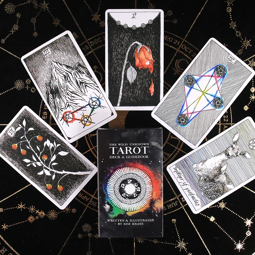 The Wild Unknown Tarot Cards New High Quality Board Games For Fate Divination Party Entertainment Card Games
The Wild Unknown Tarot Cards New High Quality Board Games For Fate Divination Party Entertainment Card Games