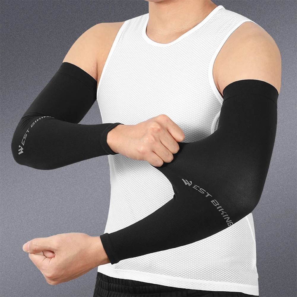 Anti-UV Cycling Arm Sleeves Breathable Ice Silk UPF50+ Sunscreen Sleeve Unisex for MTB Road Bikes Fitness Cycling Outdoor Sports
Anti-UV Cycling Arm Sleeves Breathable Ice Silk UPF50+ Sunscreen Sleeve Unisex for MTB Road Bikes Fitness Cycling Outdoor Sports