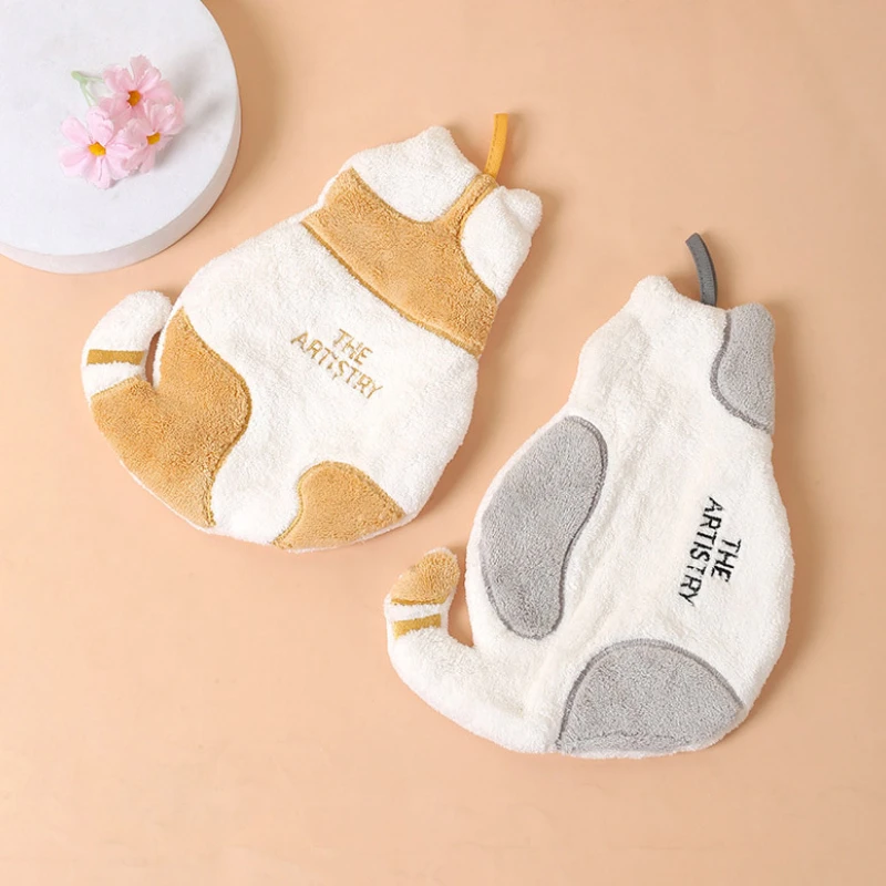 Hand Towel For Child Kitchen Tools Super Cute Cat Towel Absorbent Kitchen Towel Tableware Microfiber Cleaning High-efficiency
Hand Towel For Child Kitchen Tools Super Cute Cat Towel Absorbent Kitchen Towel Tableware Microfiber Cleaning High-efficiency