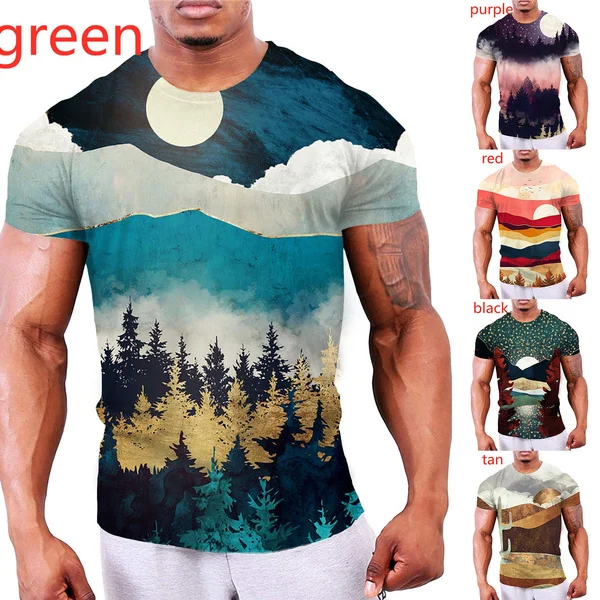 2021 Men/women Personality T Shirt Summer Casual T-shirt Short Sleeve 3d Printed Tees Shirt
2021 Men/women Personality T Shirt Summer Casual T-shirt Short Sleeve 3d Printed Tees Shirt