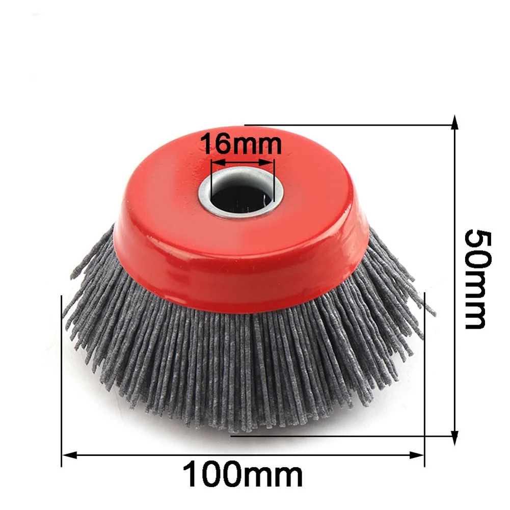 100mm Nylon Abrasive Cup Brush Wheel Wire Brush For Wood Polishing Deburring For Cleaning And Finishing Recessed Areas Plastic
100mm Nylon Abrasive Cup Brush Wheel Wire Brush For Wood Polishing Deburring For Cleaning And Finishing Recessed Areas Plastic