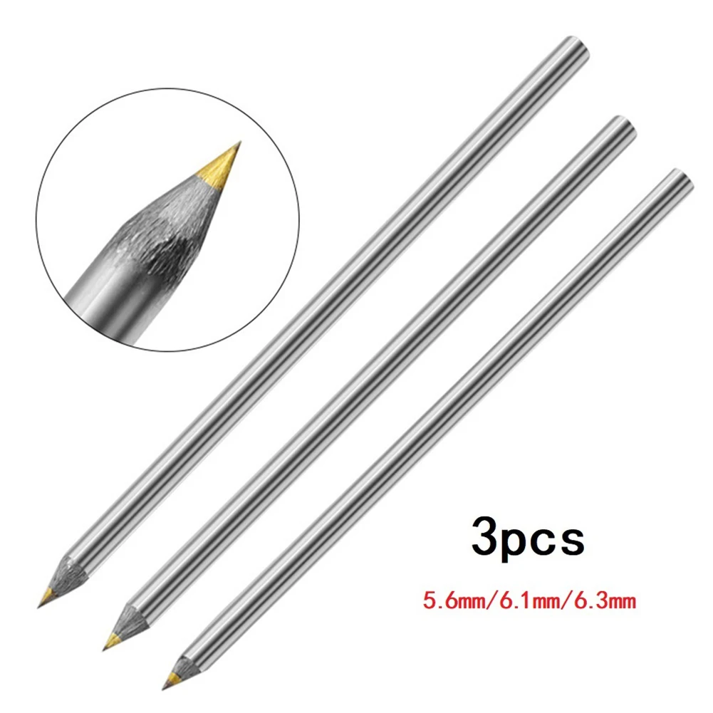 3pcs Alloy Scribe Pen Carbide Scriber Pen Metal Wood Glass Tile Cutting Marker Pencil Metalworking Woodworking Hand Tools
3pcs Alloy Scribe Pen Carbide Scriber Pen Metal Wood Glass Tile Cutting Marker Pencil Metalworking Woodworking Hand Tools