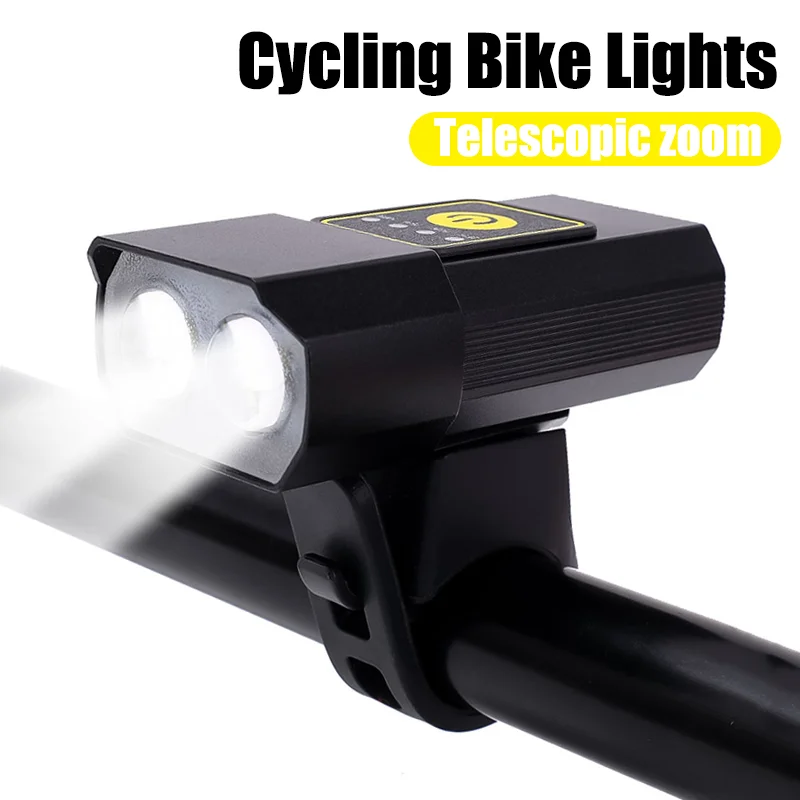 Bicycle Light T6 USB Rechargeable LED Aluminum Alloy Adjustable Zoom Bike Front Headlight Cycling Lamp Flashlight Lantern
Bicycle Light T6 USB Rechargeable LED Aluminum Alloy Adjustable Zoom Bike Front Headlight Cycling Lamp Flashlight Lantern