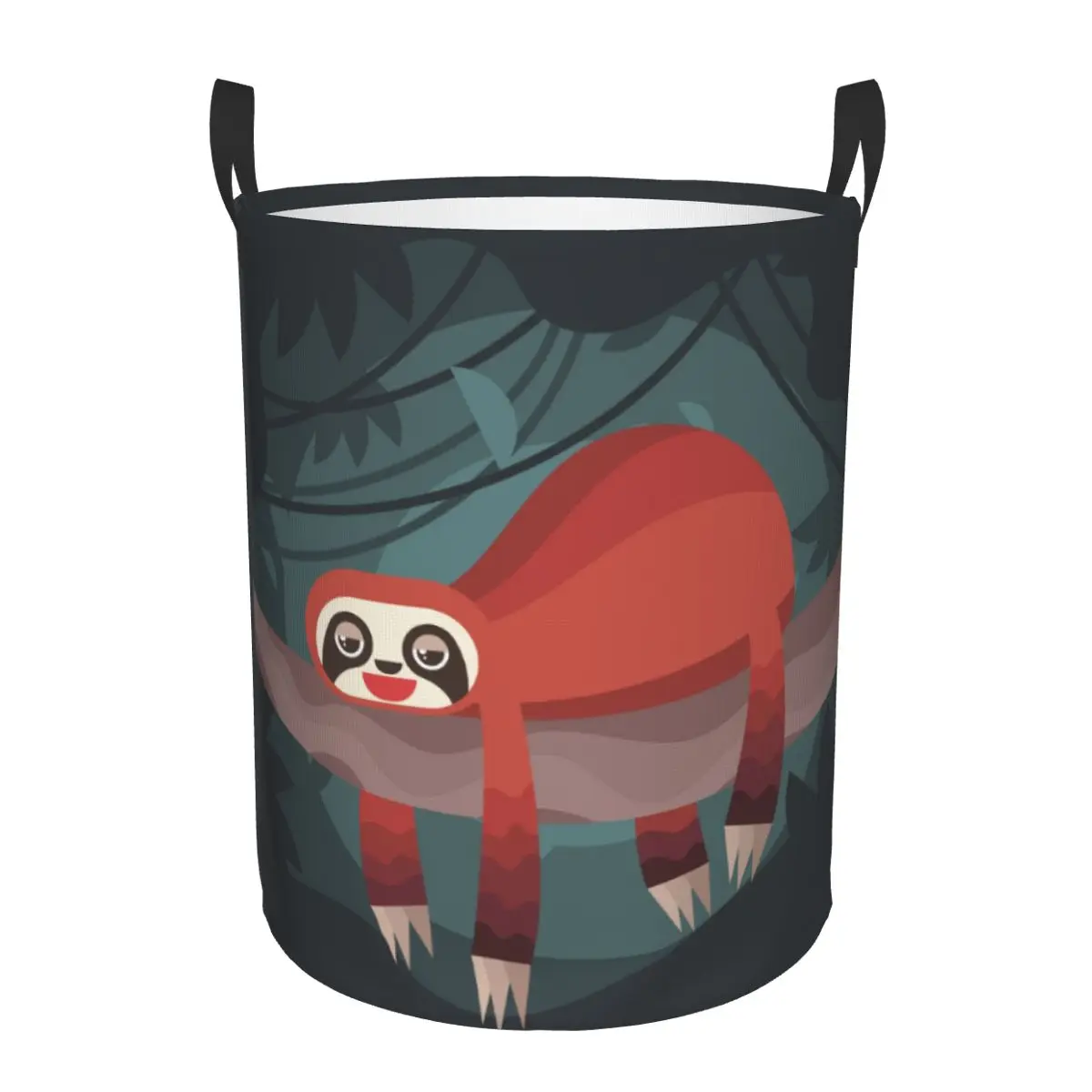 Folding Laundry Basket Sloth On The Tree Dirty Clothes Toys Storage Bucket Wardrobe Clothing Organizer Hamper
Folding Laundry Basket Sloth On The Tree Dirty Clothes Toys Storage Bucket Wardrobe Clothing Organizer Hamper
