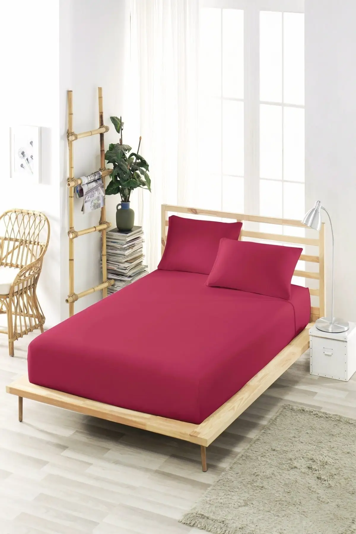 (Cotton Combed) (All Size) Elastic Bed Sheets (High Bed. Suitable)(30 cm Depth) Single-double Bordeaux 160x200
(Cotton Combed) (All Size) Elastic Bed Sheets (High Bed. Suitable)(30 cm Depth) Single-double Bordeaux 160x200