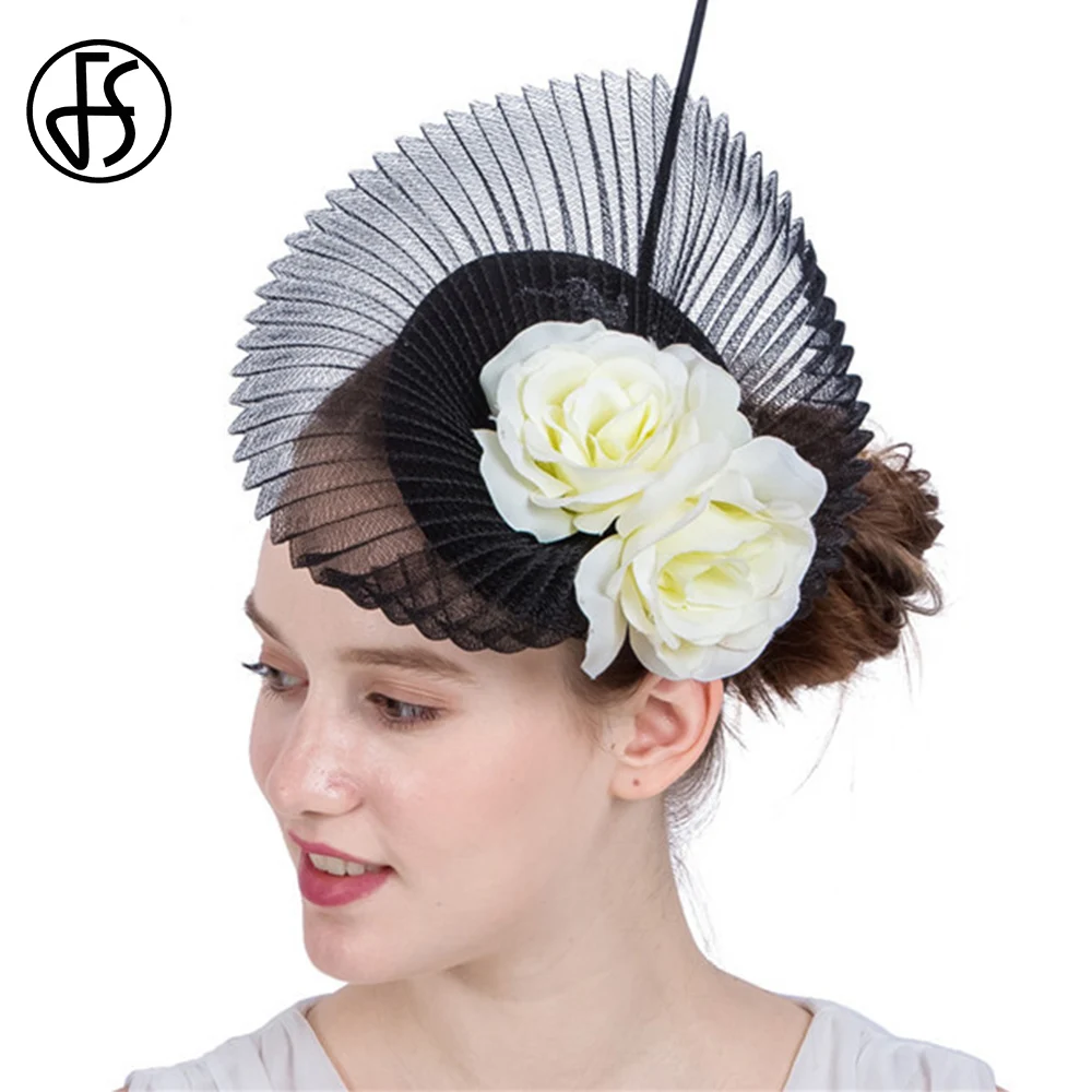 FS Black Horse Racing Festival Hats For Women Cocktail Party Fedora Ladies Fascinators Wedding And Church Banquet Kentucky Cap
FS Black Horse Racing Festival Hats For Women Cocktail Party Fedora Ladies Fascinators Wedding And Church Banquet Kentucky Cap
