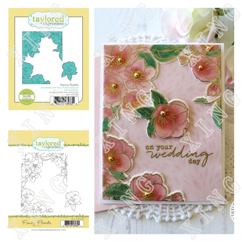 2022 New Fancy Florets Cutting Dies Clear Silicone Stamps Diy Craft Paper Greeting Cards Scrapbooking Decoration Embossing Molds
2022 New Fancy Florets Cutting Dies Clear Silicone Stamps Diy Craft Paper Greeting Cards Scrapbooking Decoration Embossing Molds