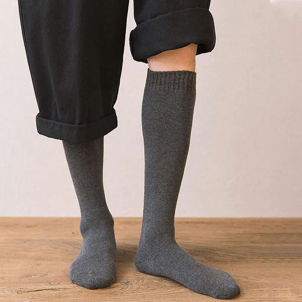 1pair Men's Knee Wool Long Socks Winter Thick Warm Plus Compression Velvet Tube Sock Unisex Stockings Harajuku Male High Re S6C3
1pair Men's Knee Wool Long Socks Winter Thick Warm Plus Compression Velvet Tube Sock Unisex Stockings Harajuku Male High Re S6C3