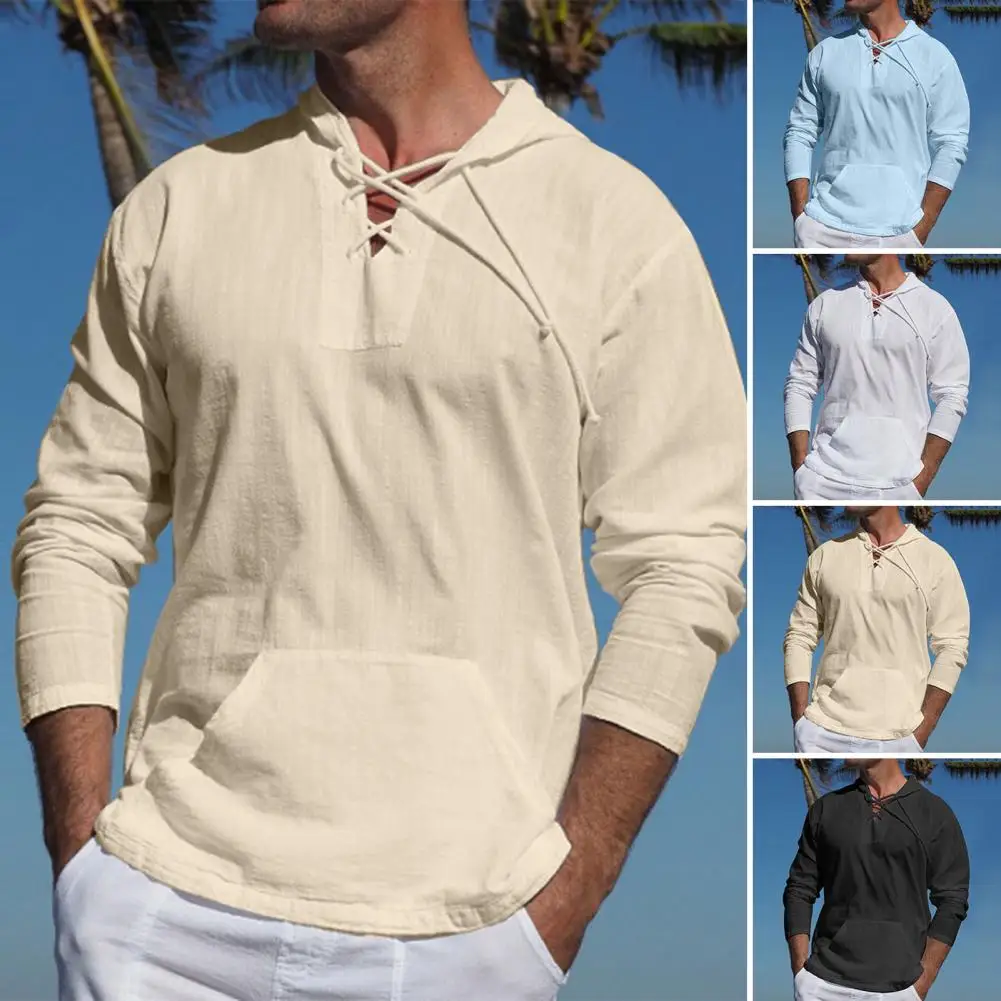 Men Hoodie Solid Color Hooded with Hat Breathable String Long Sleeves Lace Up Pullover Lightweight Men Tops Men Clothes
Men Hoodie Solid Color Hooded with Hat Breathable String Long Sleeves Lace Up Pullover Lightweight Men Tops Men Clothes