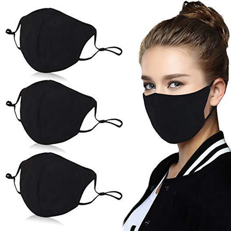 Black men's and women's breathable washable masks dustproof and cold-proof warm cotton three-dimensional face masks
Black men's and women's breathable washable masks dustproof and cold-proof warm cotton three-dimensional face masks