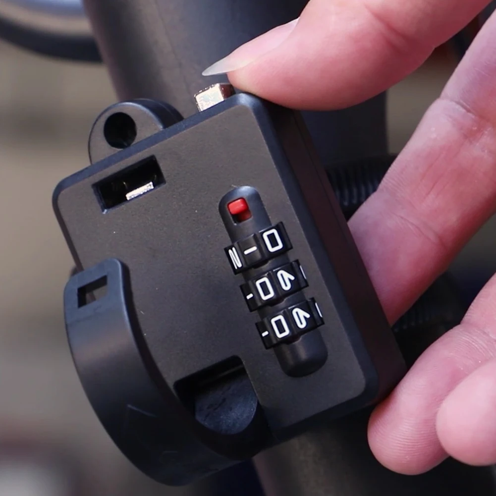 Bike Helmet Lock Bicycle Anti-Theft Helmet Safety Password Lock Universal Mountain Bike Accessories Cycling Parts
Bike Helmet Lock Bicycle Anti-Theft Helmet Safety Password Lock Universal Mountain Bike Accessories Cycling Parts