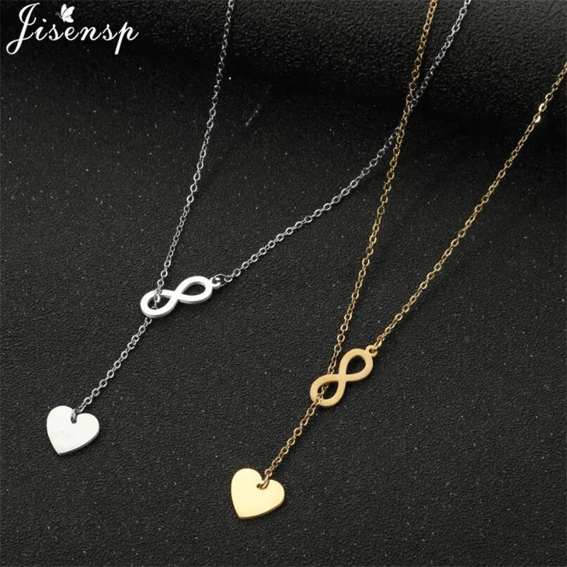 316L Stainless Steel Chain Necklace Letter 8 and Heart Shape Pendant Layered Style Necklaces for Women Party Jewelry 2022 New
316L Stainless Steel Chain Necklace Letter 8 and Heart Shape Pendant Layered Style Necklaces for Women Party Jewelry 2022 New