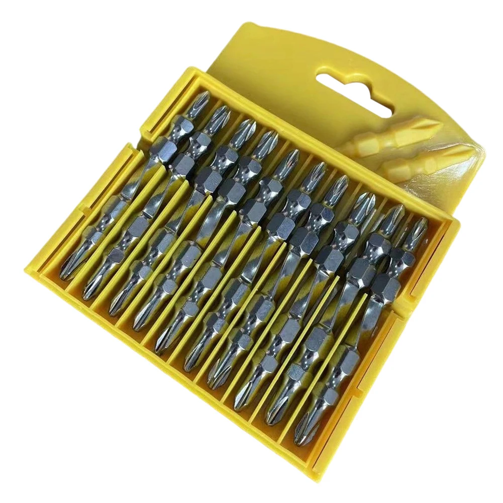 D1 Steel High Hardness Double Head PH2 Cross Drill Screwdriver Bits 65mm 100mm High Hardness Strong Magnetic Accessories
D1 Steel High Hardness Double Head PH2 Cross Drill Screwdriver Bits 65mm 100mm High Hardness Strong Magnetic Accessories