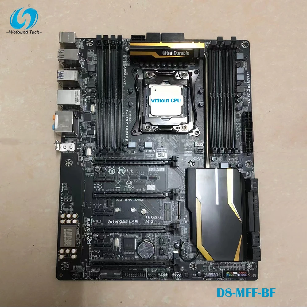 100% рабочая настольная материнская плата для Gigabyte GA-X99-UD4 PCIE3.0 M2 LGA2011-3, системная плата, полностью протестирована
100% рабочая настольная материнская плата для Gigabyte GA-X99-UD4 PCIE3.0 M2 LGA2011-3, системная плата, полностью протестирована