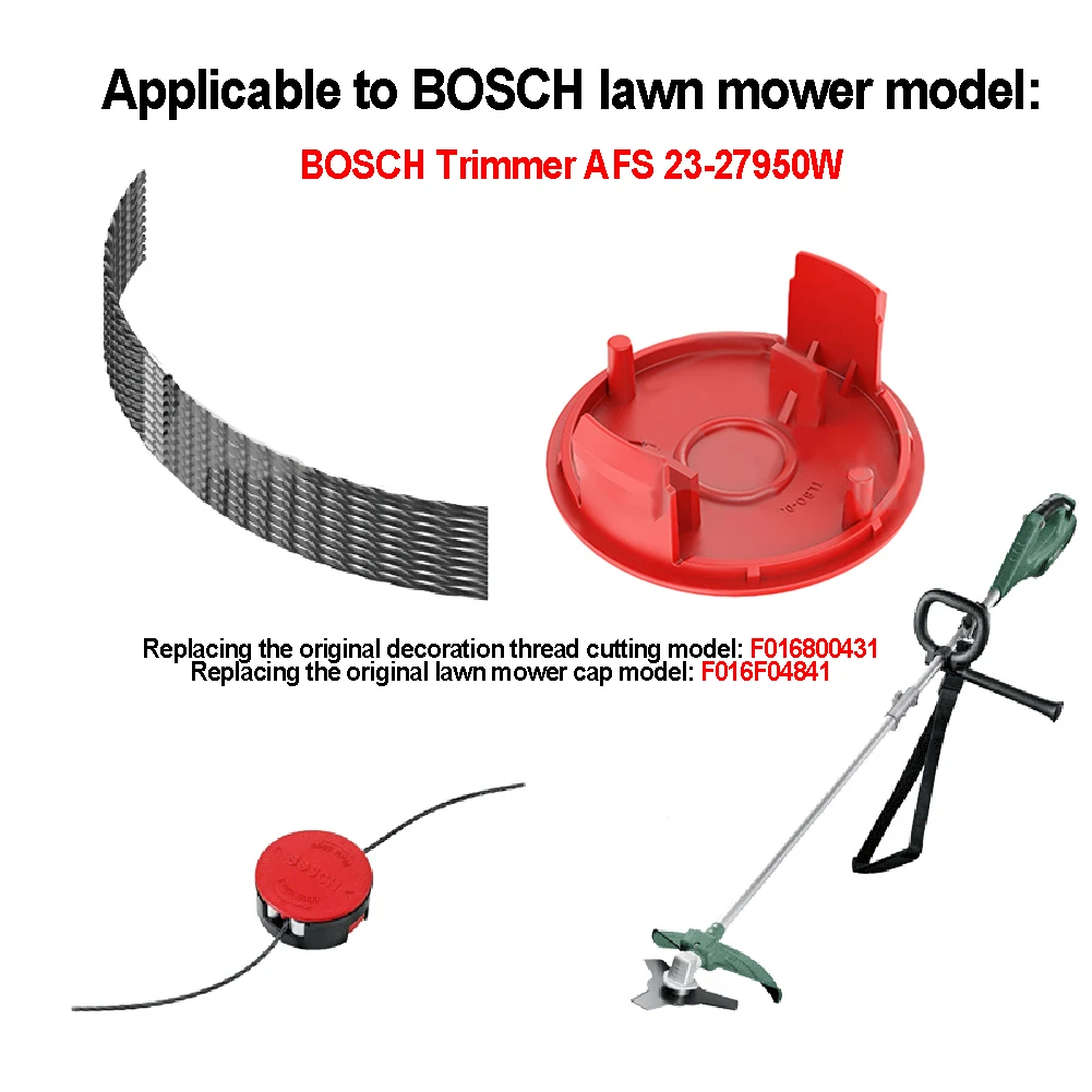 Trimmer Cover Trimmer Lines F01680043 F016F04841 Garden Tool Grass Cutter Lawn Trimmers Replacement Strimmer Accessories
Trimmer Cover Trimmer Lines F01680043 F016F04841 Garden Tool Grass Cutter Lawn Trimmers Replacement Strimmer Accessories