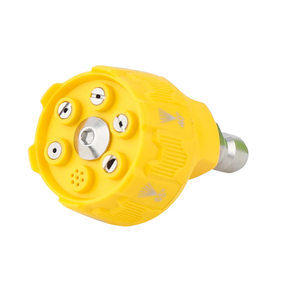 Garden Changeover Pressure Washer Nozzle Easy Install Practical With 1/4 Quick Connector Car Wash Replacement Parts 6 In 1 Spray
Garden Changeover Pressure Washer Nozzle Easy Install Practical With 1/4 Quick Connector Car Wash Replacement Parts 6 In 1 Spray