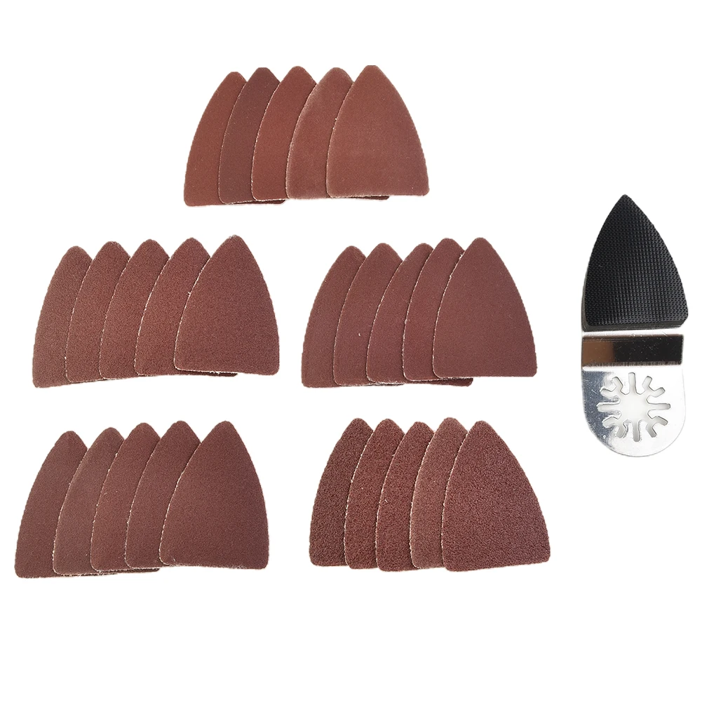 31 Pcs/Set Sanding Paper 38*52mm Grinding Stainless Steel Triangular Sand Disc Oscillating Sand Paper Sanding Disc Hook Loop
31 Pcs/Set Sanding Paper 38*52mm Grinding Stainless Steel Triangular Sand Disc Oscillating Sand Paper Sanding Disc Hook Loop