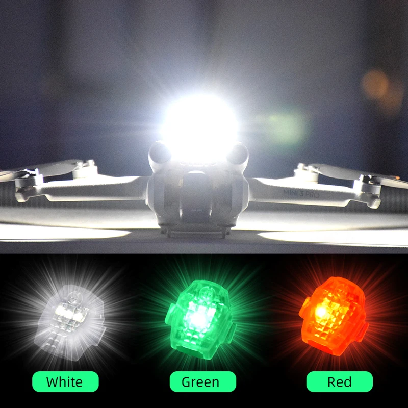 3 Color Adjustable Anti-Collision Drone Light for DJI Mini 3 Pro Inspire 2 Pro etc Strobe Lighting for Drone 3.5KM Visible
3 Color Adjustable Anti-Collision Drone Light for DJI Mini 3 Pro Inspire 2 Pro etc Strobe Lighting for Drone 3.5KM Visible