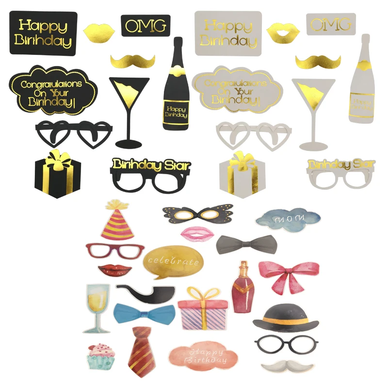 10-20 Pcs Photo Booth Selfie Photo Props Diy Photos for Birthday Party Decoration Props
10-20 Pcs Photo Booth Selfie Photo Props Diy Photos for Birthday Party Decoration Props